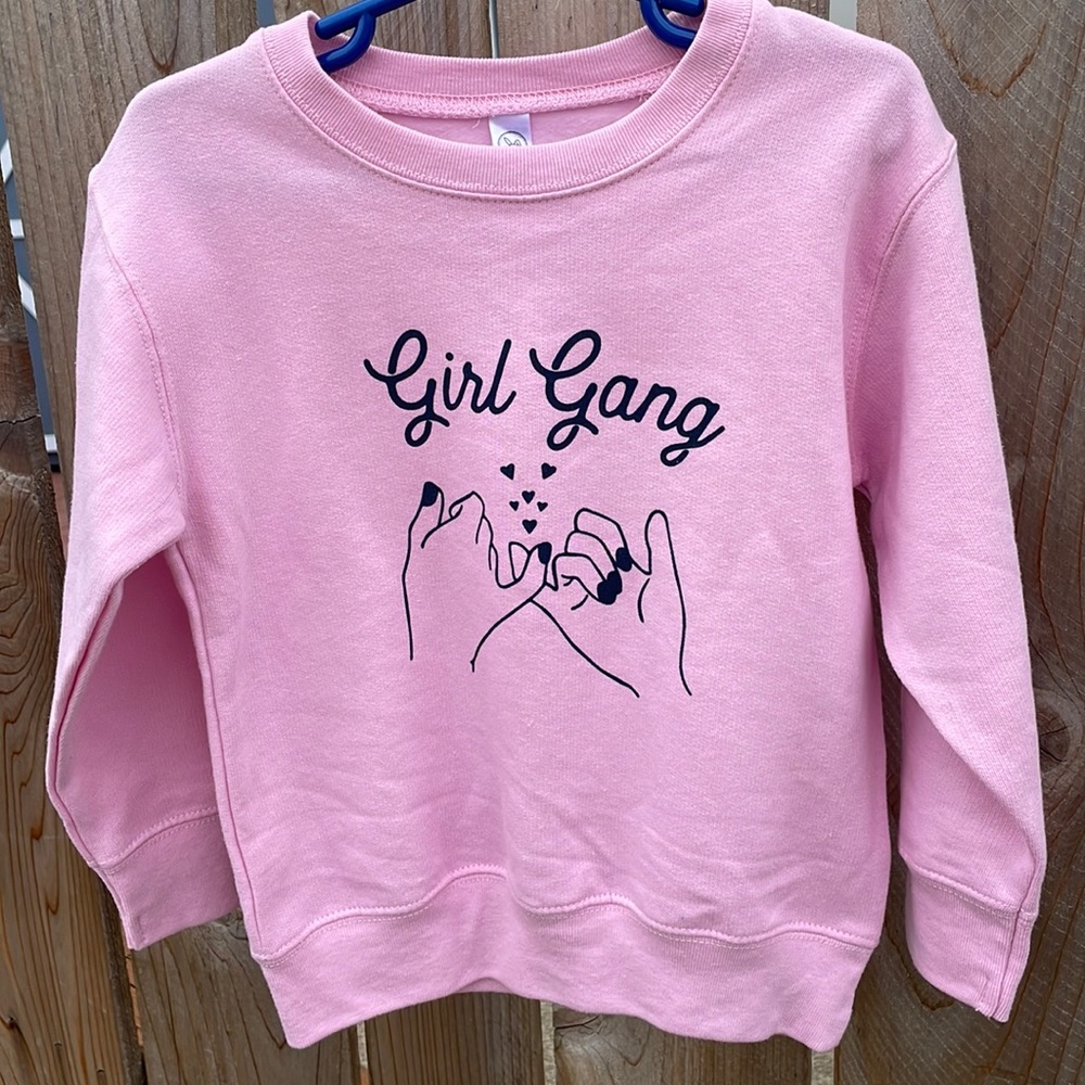 Girl Gang Sweatshirt Size  4